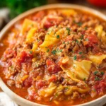Crockpot Cabbage Roll Soup First Image
