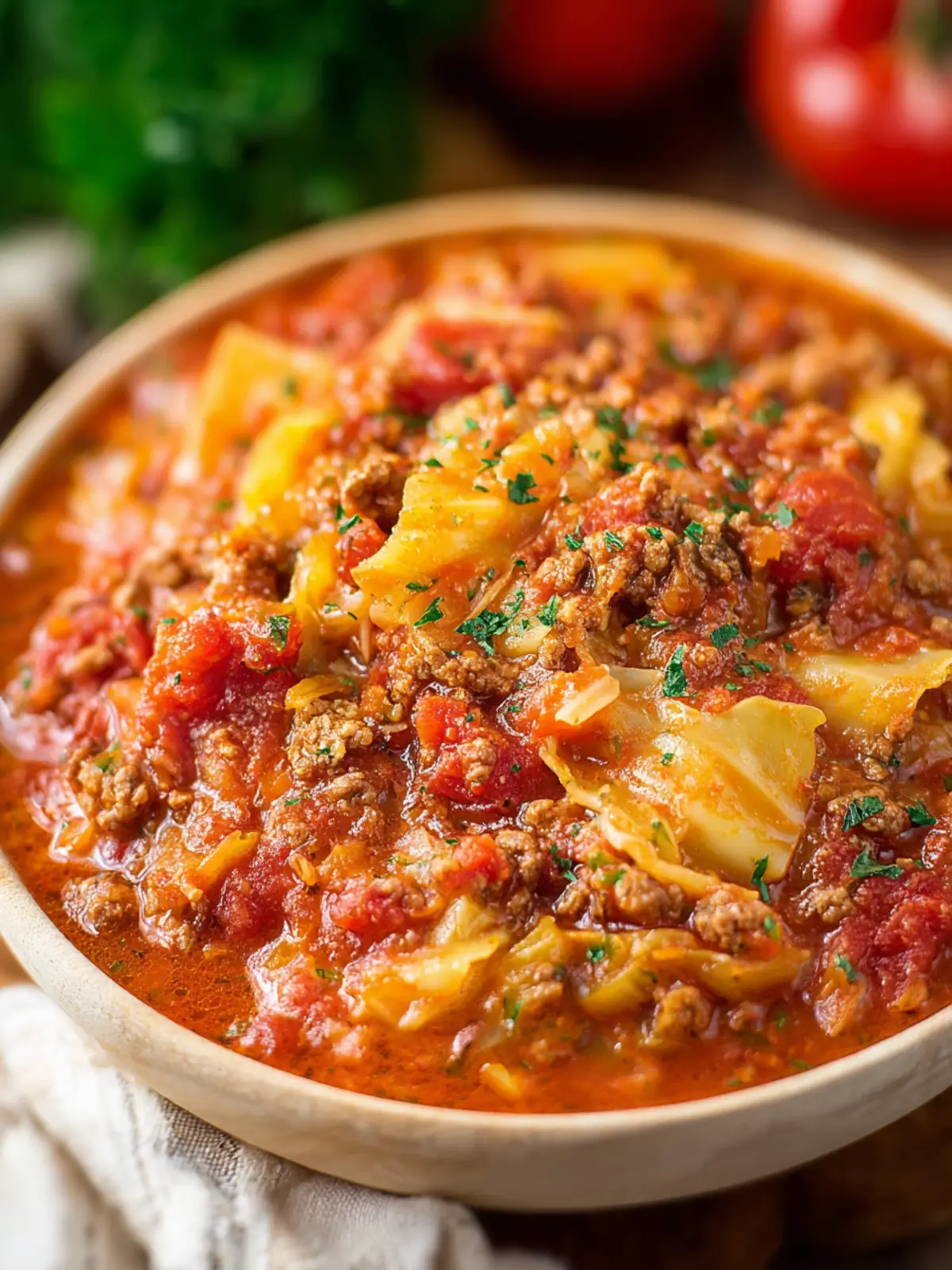 Crockpot Cabbage Roll Soup First Image