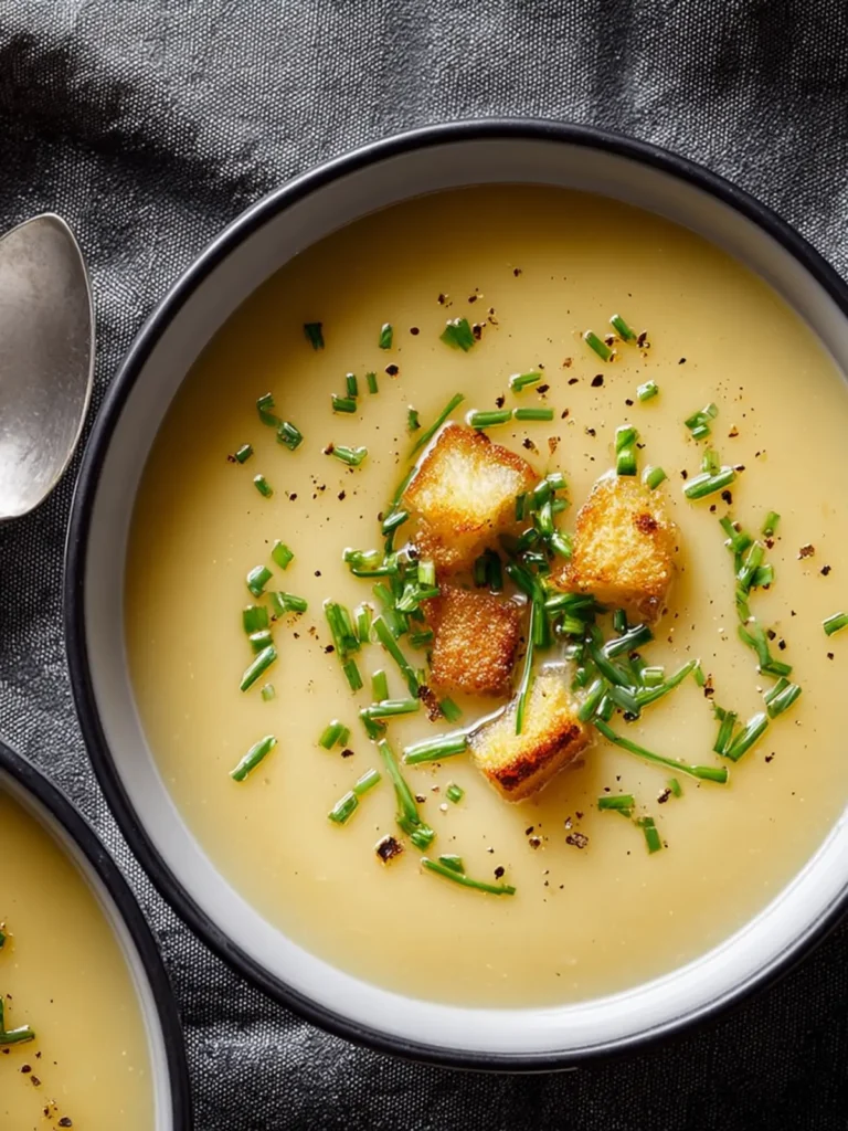 Simple Potato Leek Soup First Image