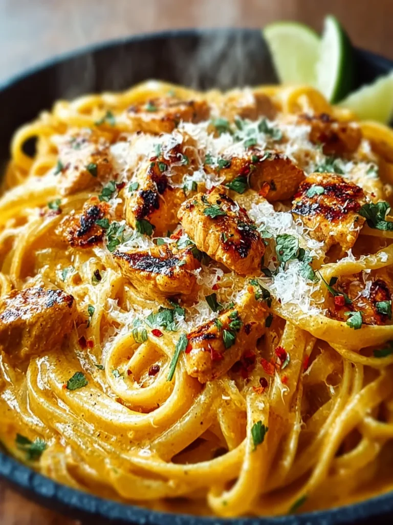 Irresistibly Easy Cowboy Butter Chicken Linguine in 30 Minutes First Image