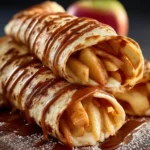 Apple Pie Tortilla Wraps with Brown Sugar Butter First Image