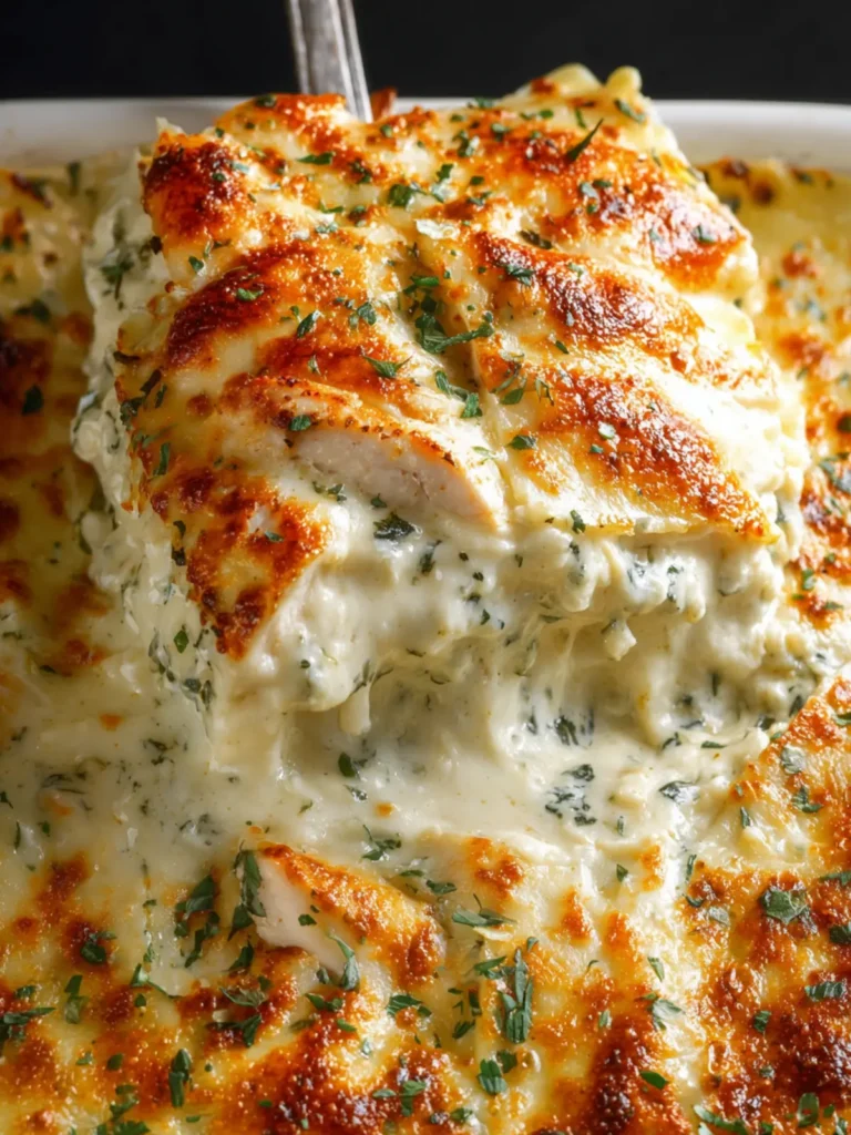 Chicken Alfredo Meets Lasagna – The Ultimate Creamy Comfort Dish First Image