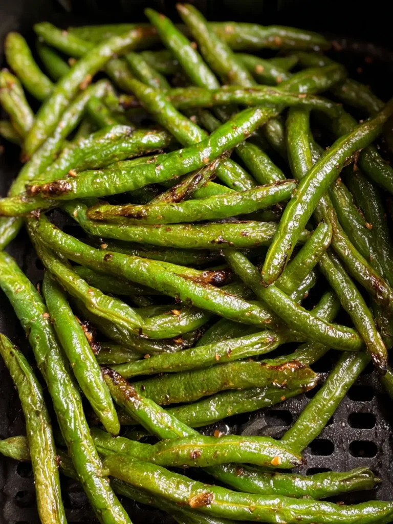 Garlic Roasted Green Beans (in Air Fryer) First Image