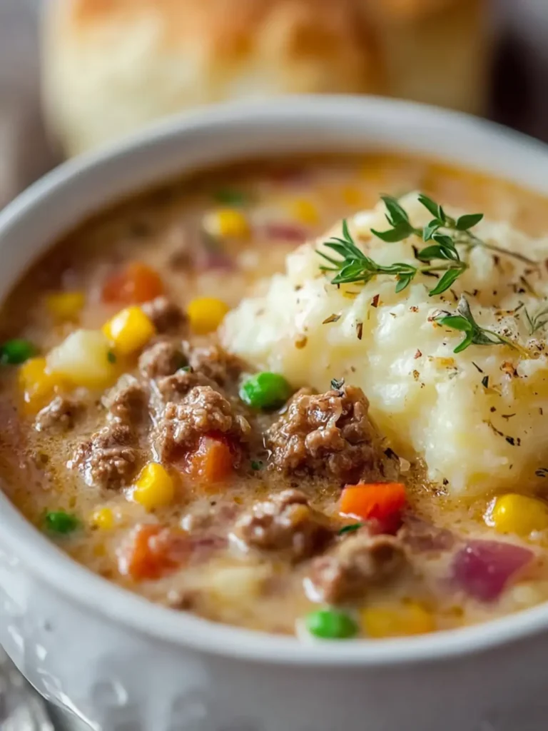 Hearty Shepherd’s Pie Soup: Comfort in Every Spoonful First Image