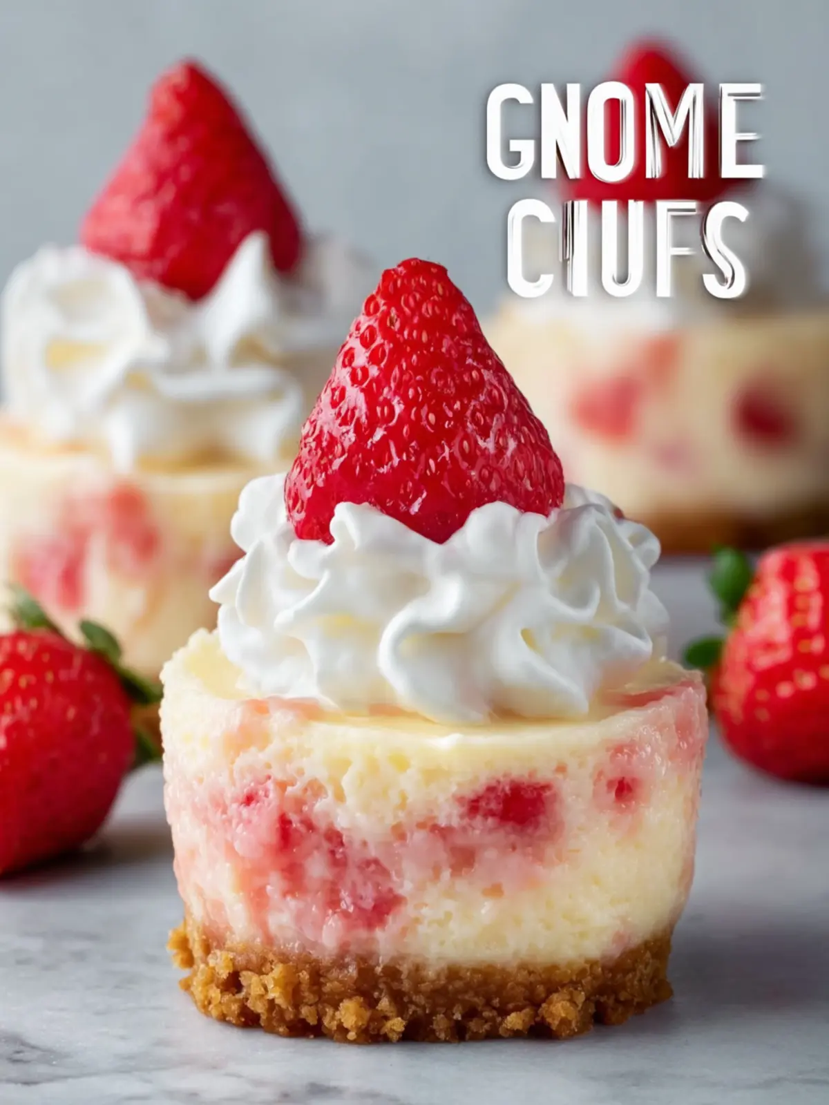 Gnome Cheesecake Fluff Cups First Image