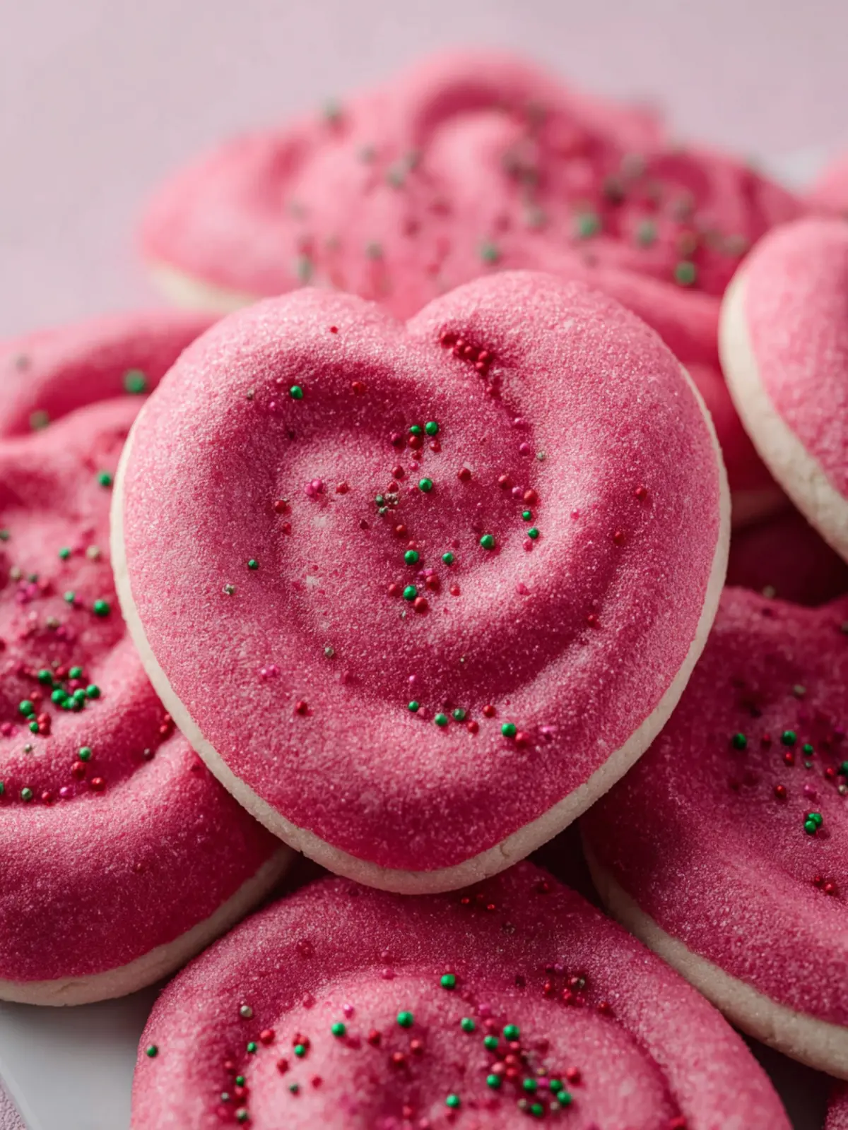 Valentines Day Pink Velvet Cookies Recipe for Love First Image