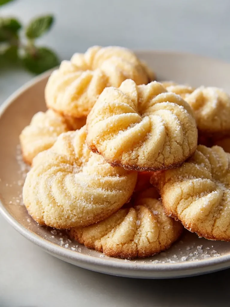 Easy Vegan Danish Butter Cookies Recipe First Image