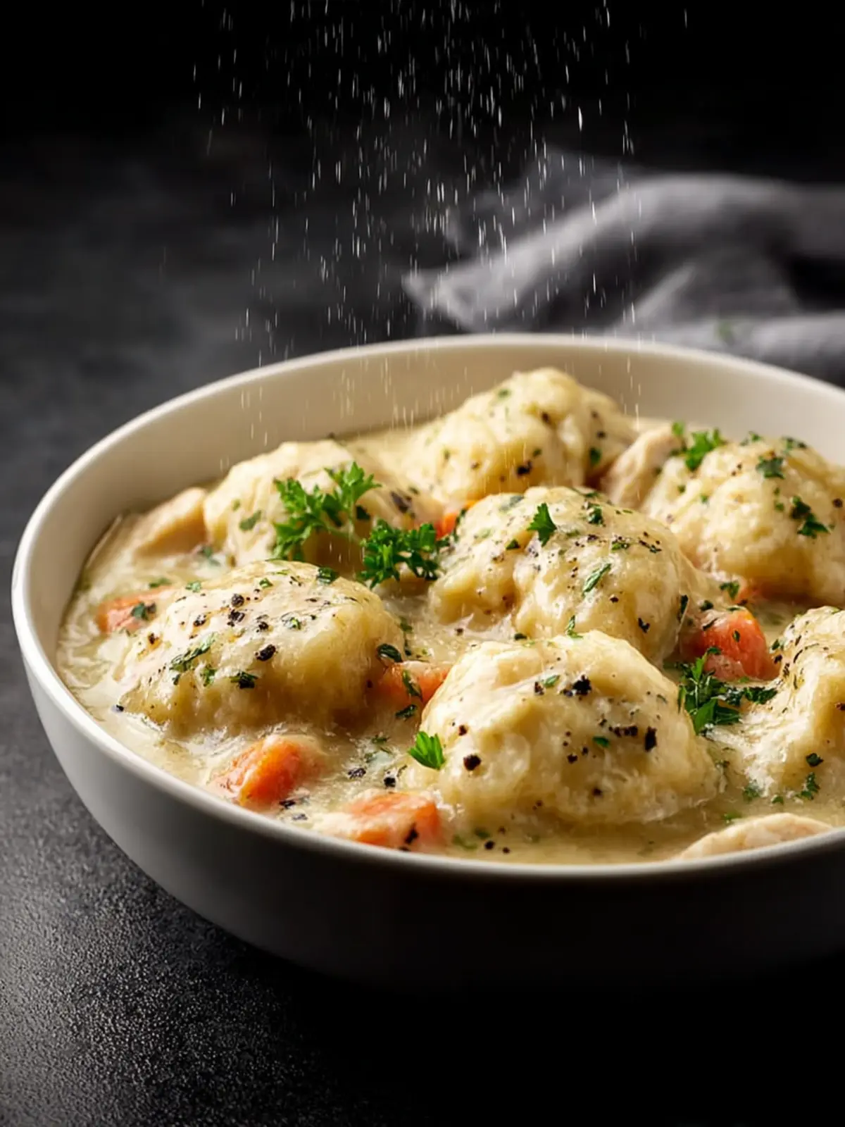 Crock Pot Chicken and Dumplings First Image