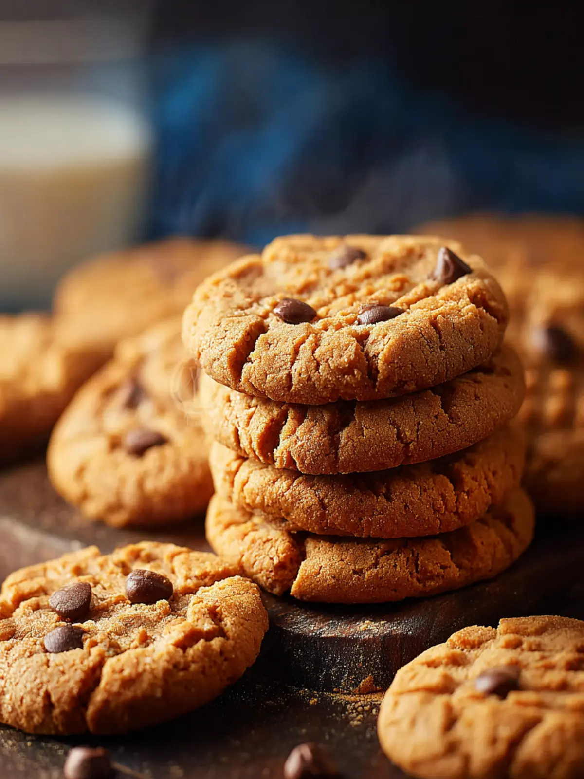Soft & Chewy Peanut Butter Cookies First Image