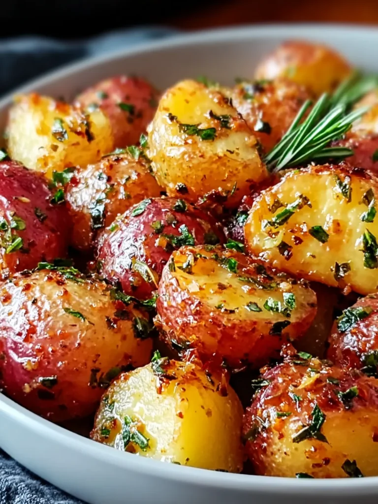 Cozy Winter Dinner Idea: Honey Mustard Roasted Potatoes First Image