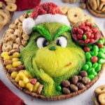 Grinch Snack Charcuterie Board First Image
