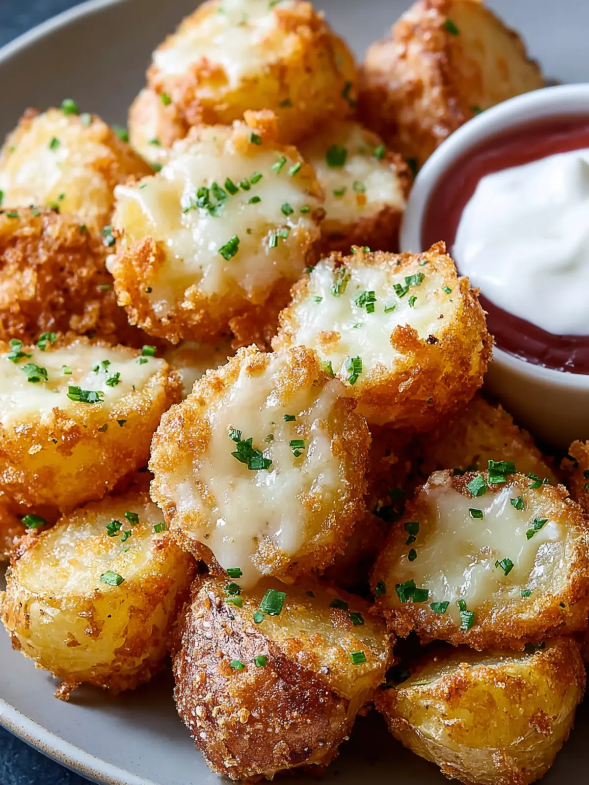 Crispy Parmesan Crusted Baby Potatoes – Cheesy Delight First Image