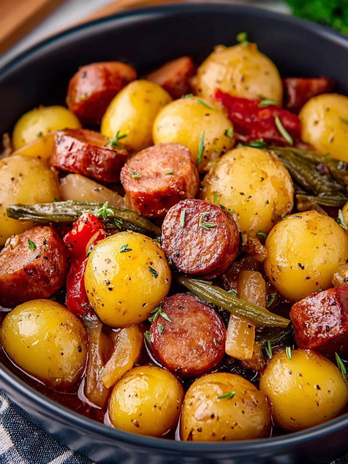 Crockpot Sausage and Potatoes First Image
