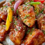 Crock Pot Bourbon Chicken First Image