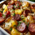 Smoked Sausage and Potato Bake First Image