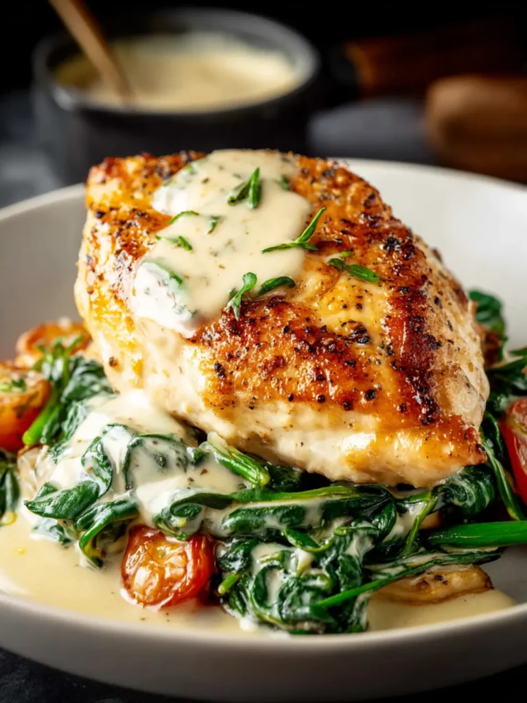 Irresistible Chicken Florentine Recipe for Flavor Lovers First Image