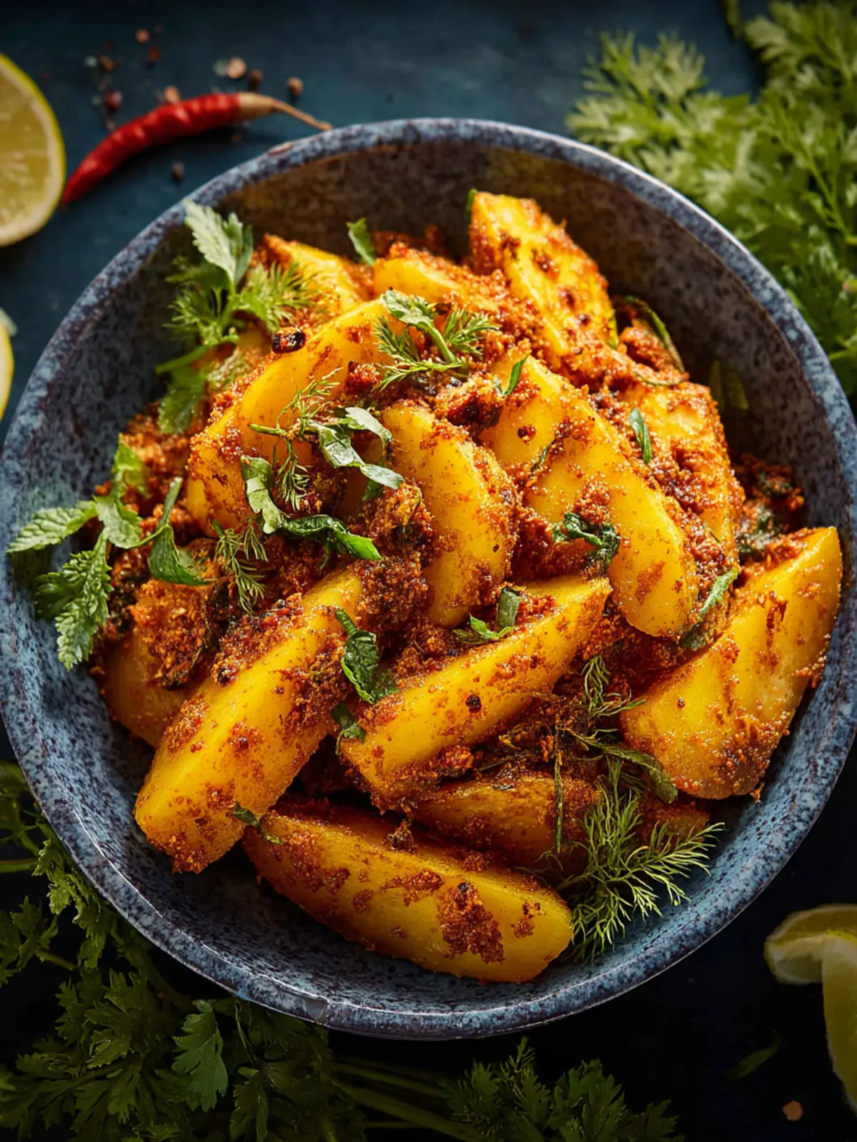 Achari Aloo Recipe First Image
