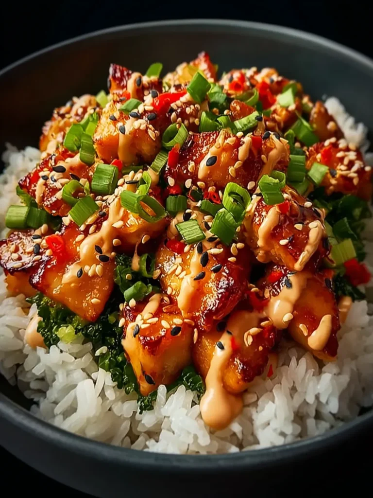 Bang Bang Chicken Bowl First Image
