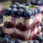 Blueberry Tiramisu – No-Bake, Coffee-Free Dessert First Image