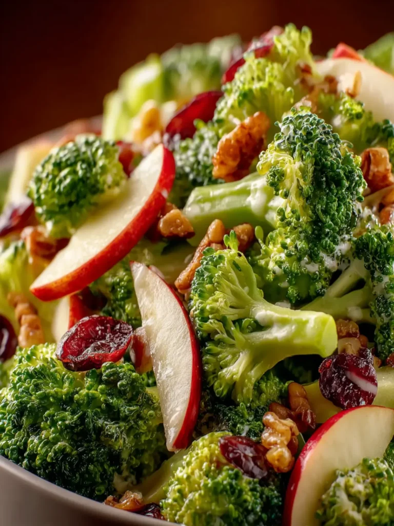 Broccoli Apple Salad First Image