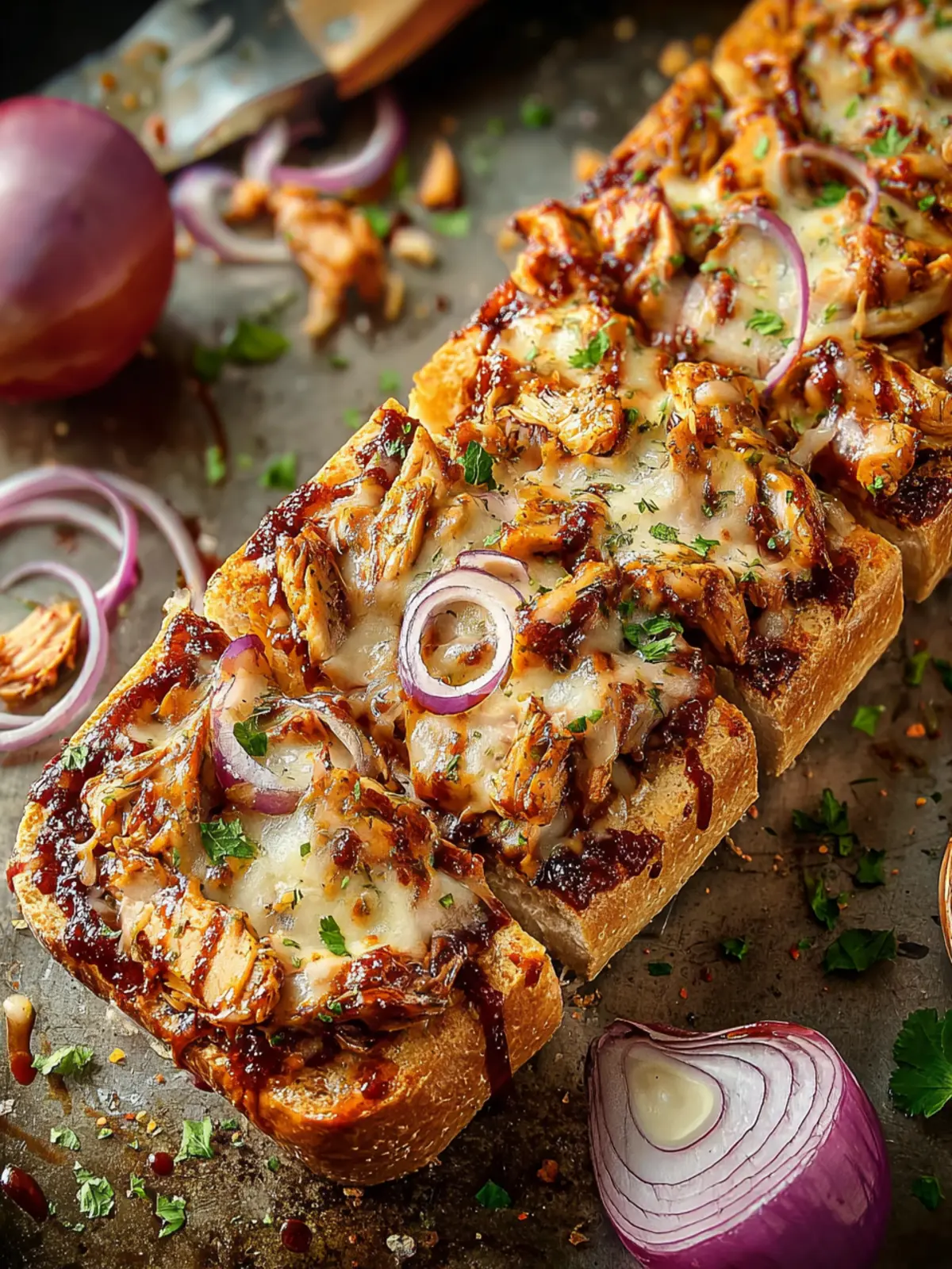 Irresistible BBQ Chicken French Bread Pizza Recipe First Image