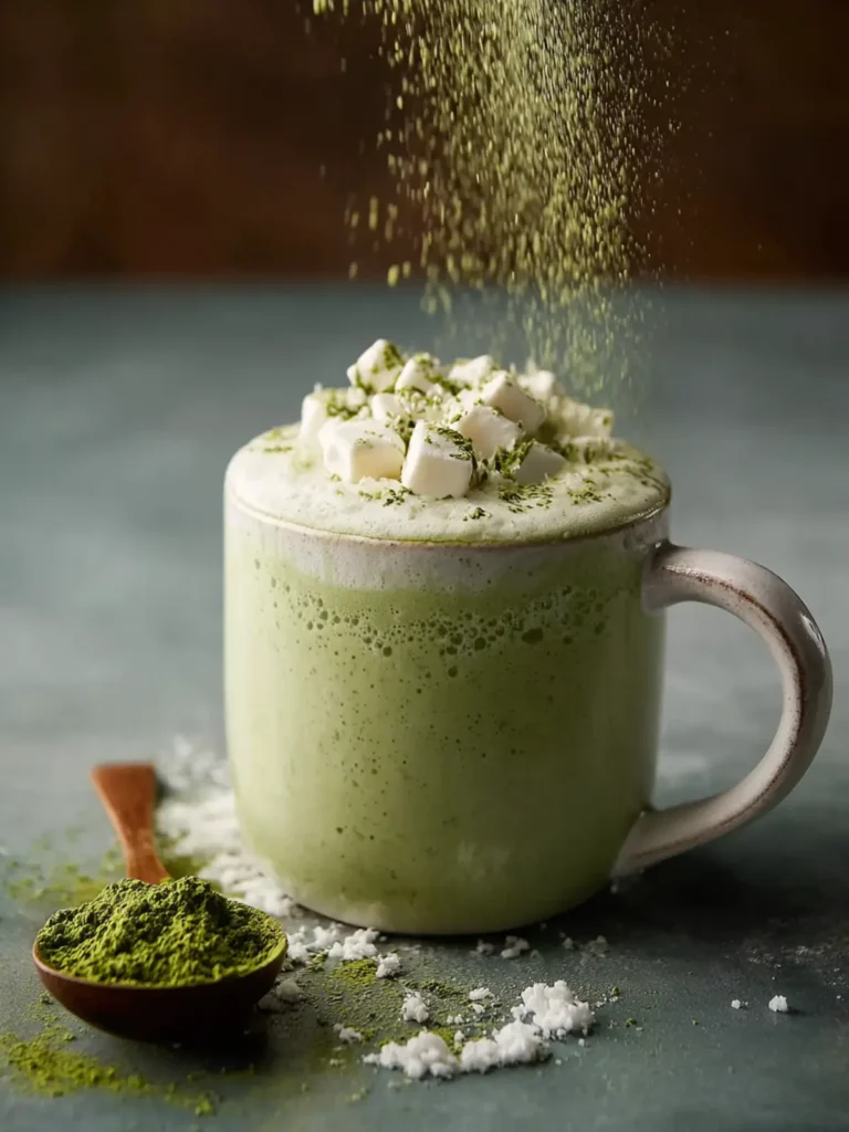 Matcha White Hot Chocolate First Image