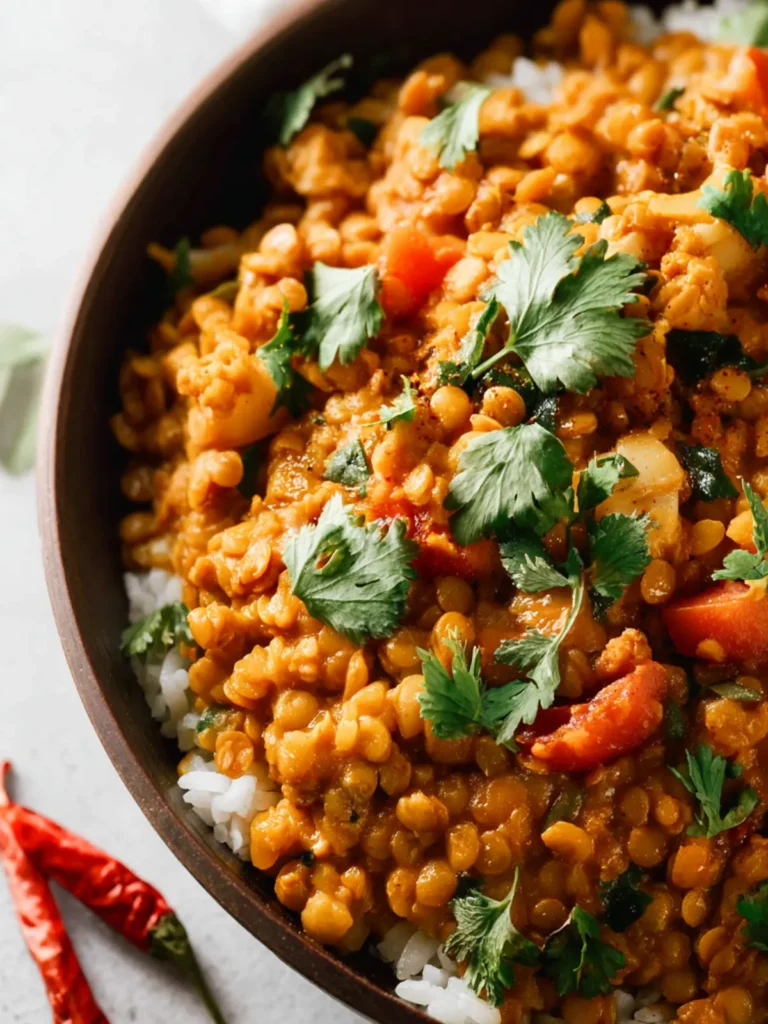 Red Curry Lentils First Image