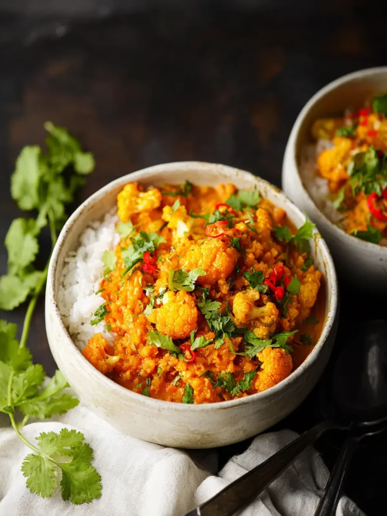 Red Lentil Cauliflower Curry First Image