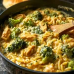 One-Pot Cheesy Chicken and Broccoli Orzo for Cozy Nights First Image