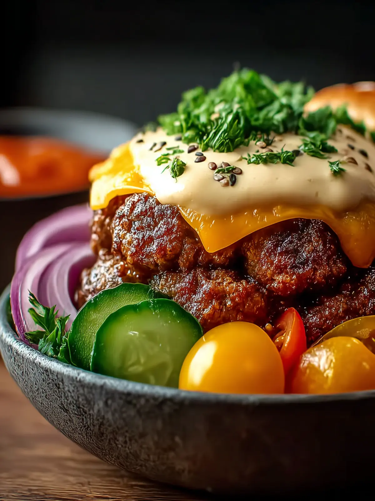 Delicious Burger Bowls for a Light and Flavorful Meal First Image