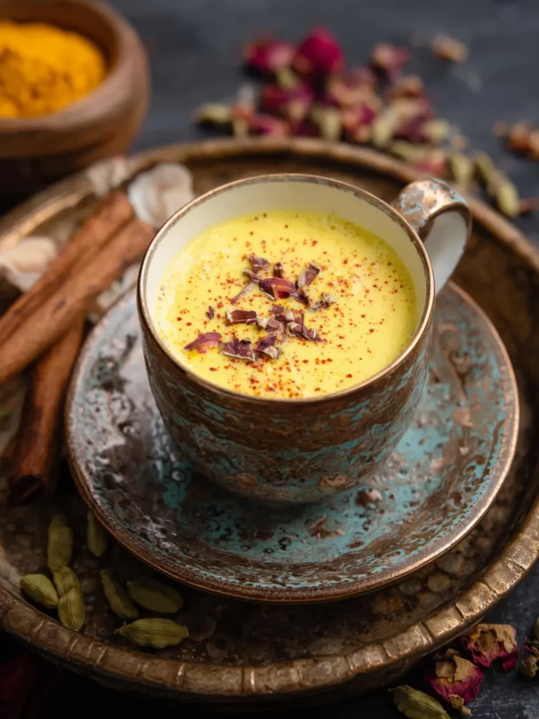 Besan Doodh Recipe (Besan Milk) – Warming Punjabi Winter Drink First Image