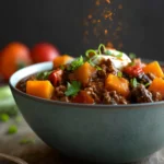 Butternut Squash Chili with Beef First Image