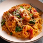 Calabrian Chili Shrimp Pasta First Image