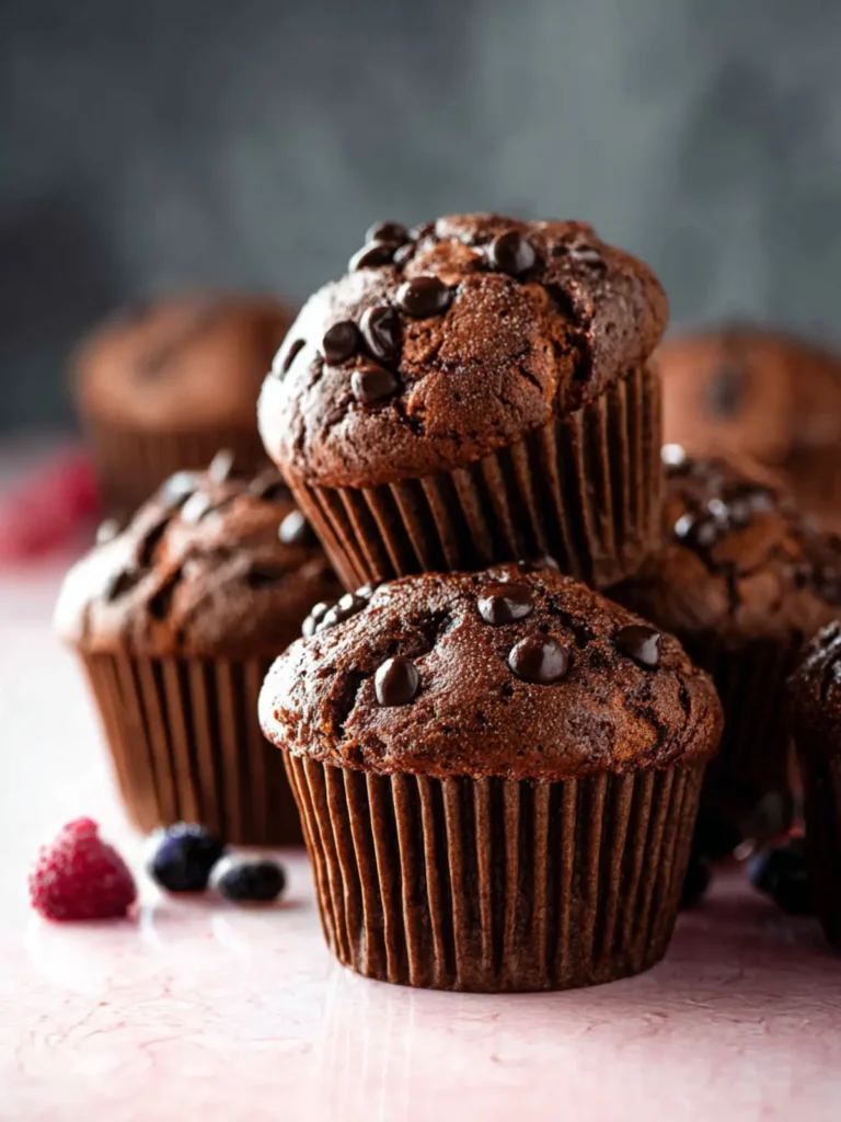 Chocolate Muffins First Image