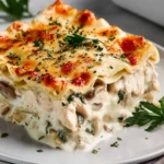 Creamy Chicken Lasagna with Bechamel Sauce First Image
