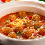 Crock Pot Italian Meatball Soup First Image