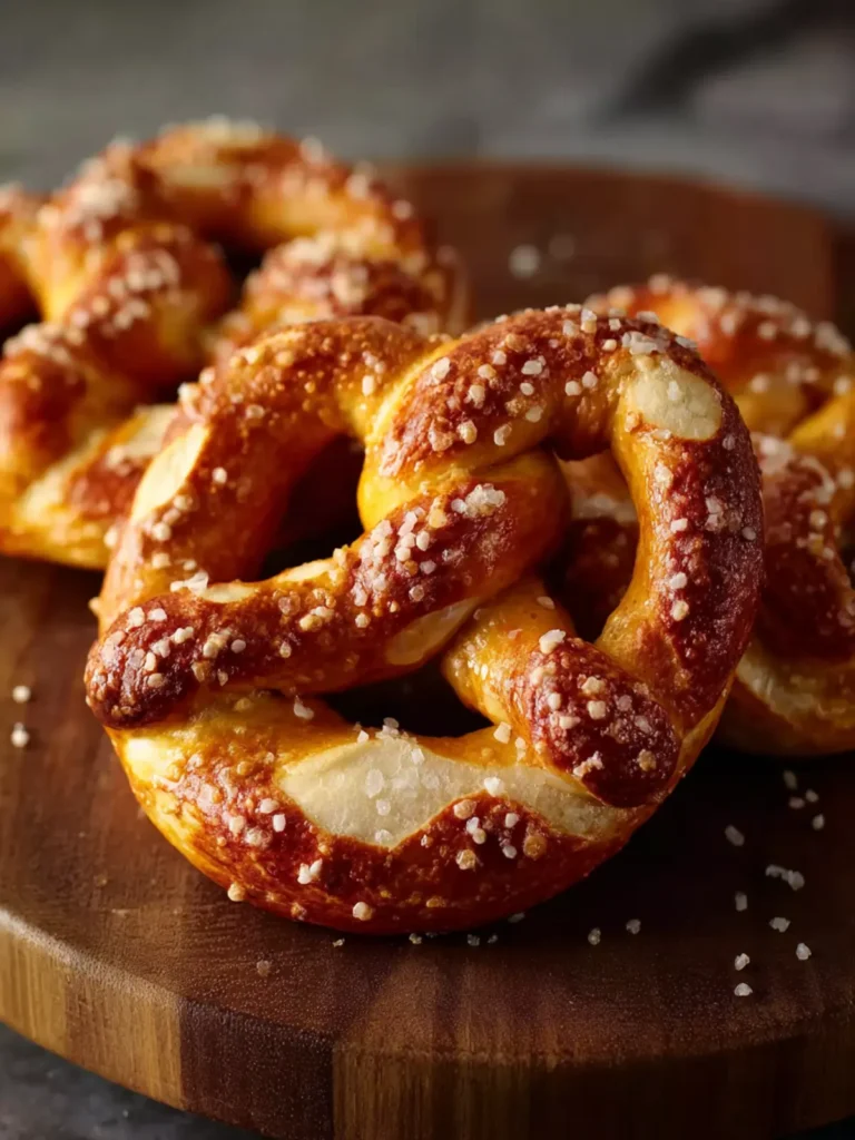 Homemade Soft Pretzels First Image