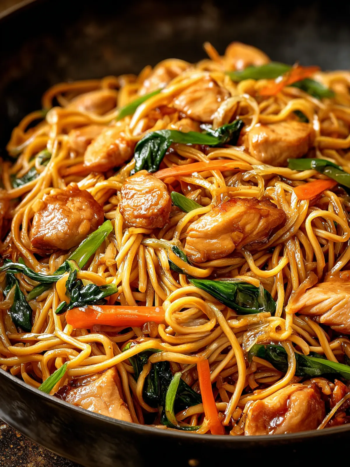 Irresistible Garlic Chicken Lo Mein Recipe You'll Love First Image