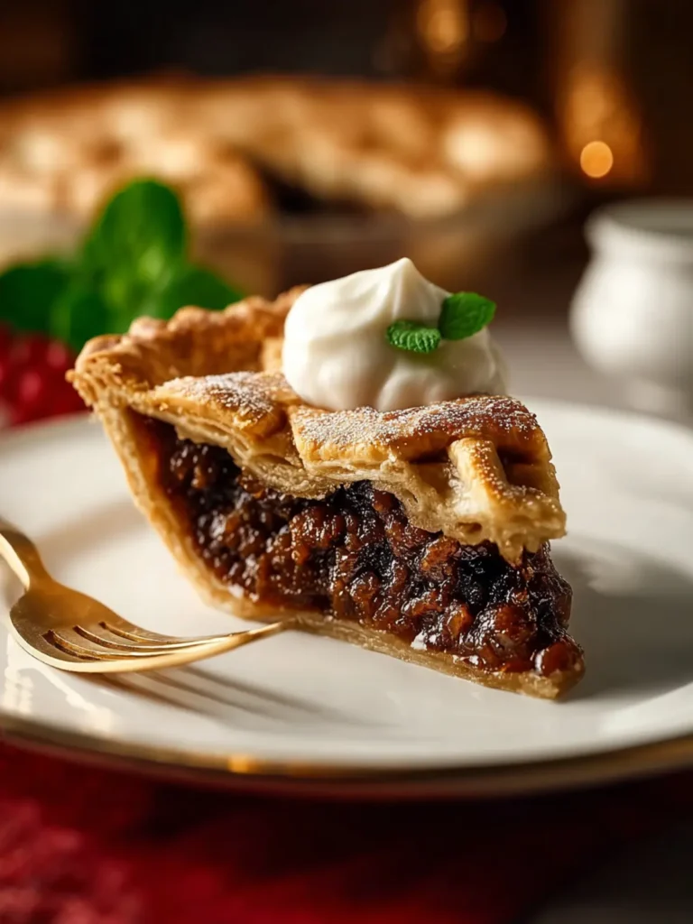 Old-Time Mincemeat Pie First Image