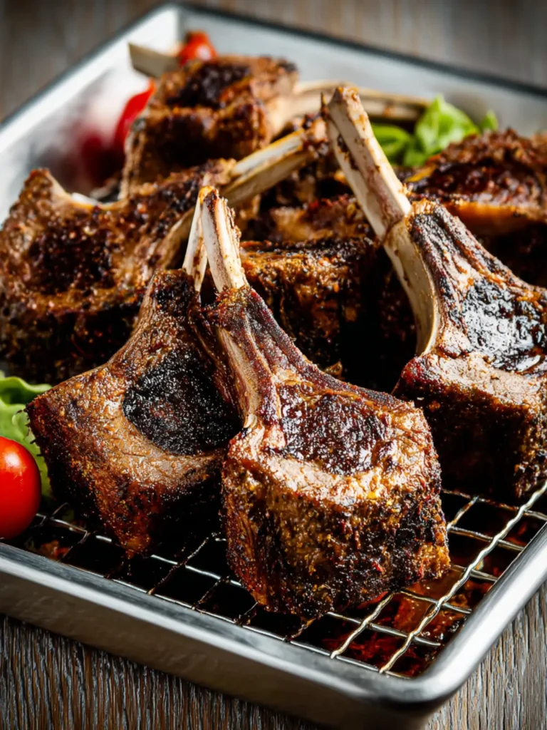 Air Fryer Lamb Chops First Image