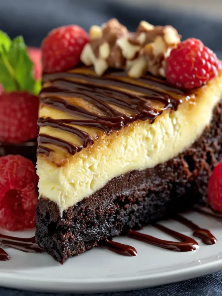 Brownie Bottom Cheesecake First Image