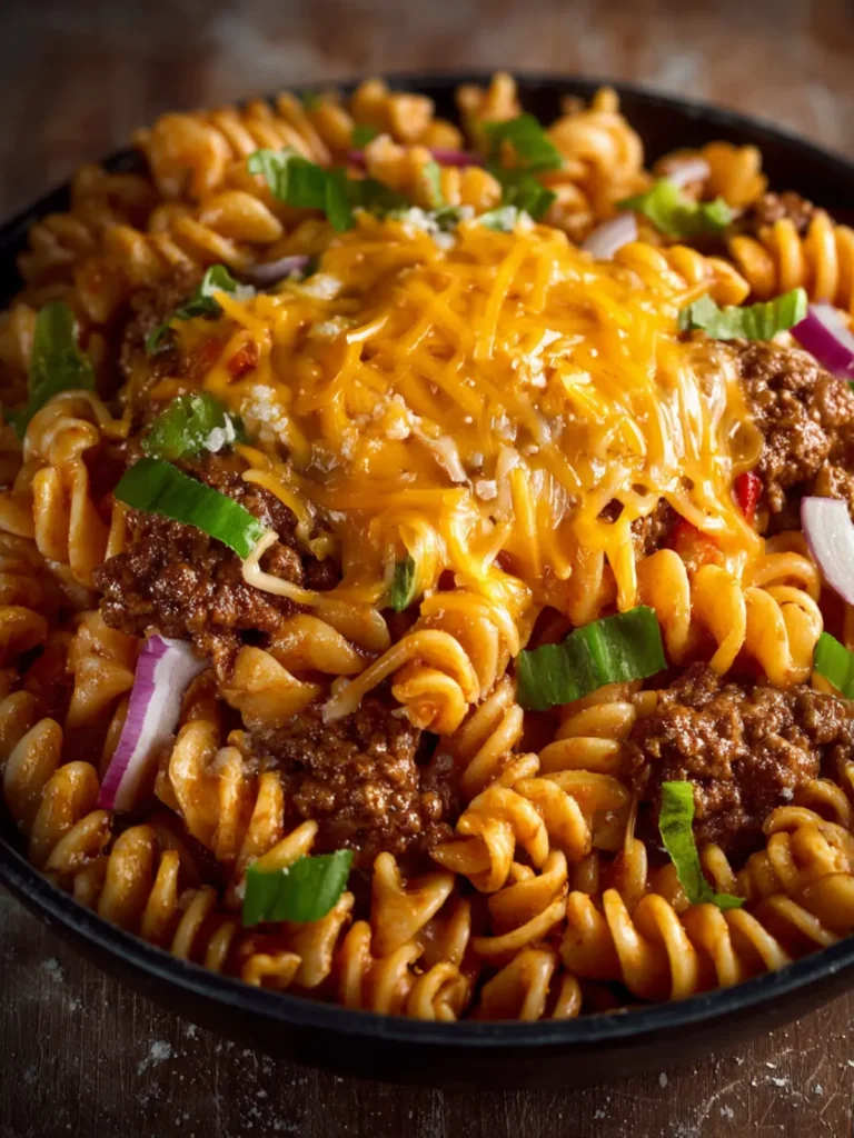 Cheeseburger Pasta First Image