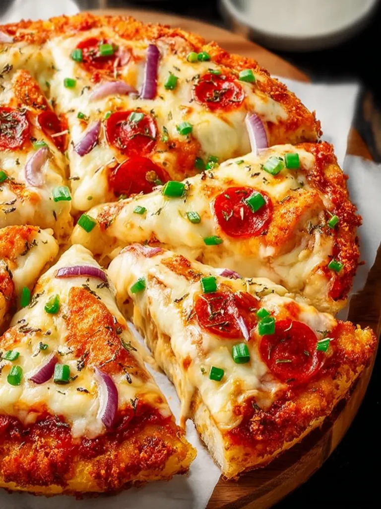 Chicken Crust Pizza First Image