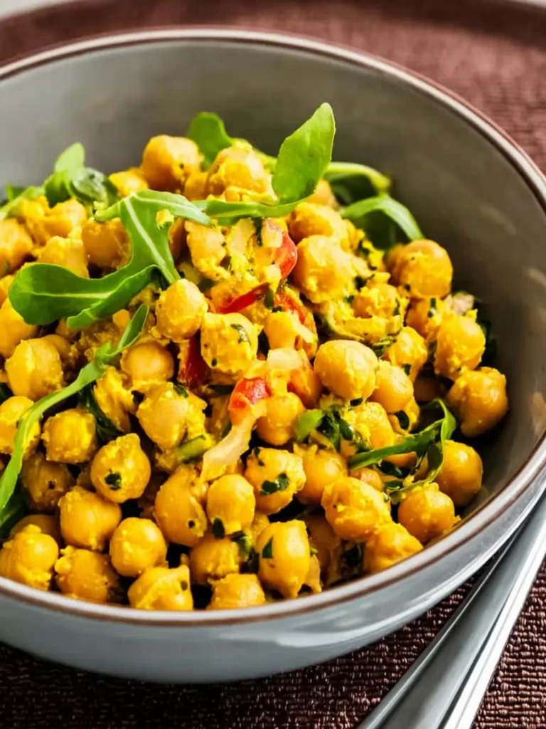 Curried Chickpea Salad First Image