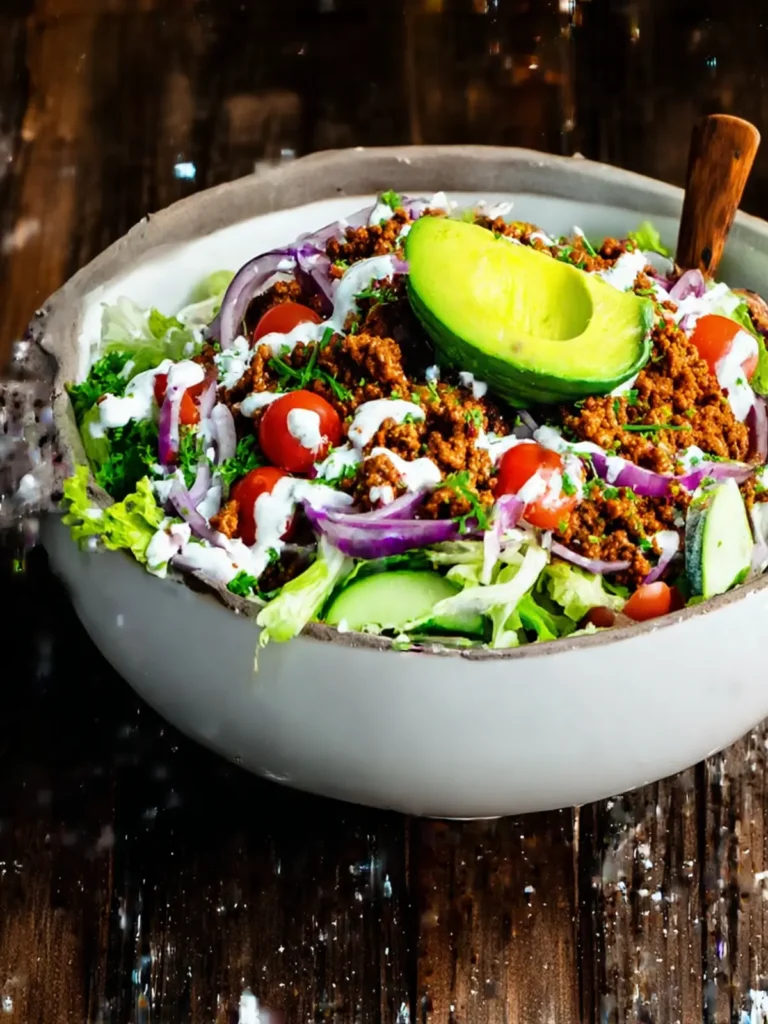 Ground Turkey Taco Bowls First Image