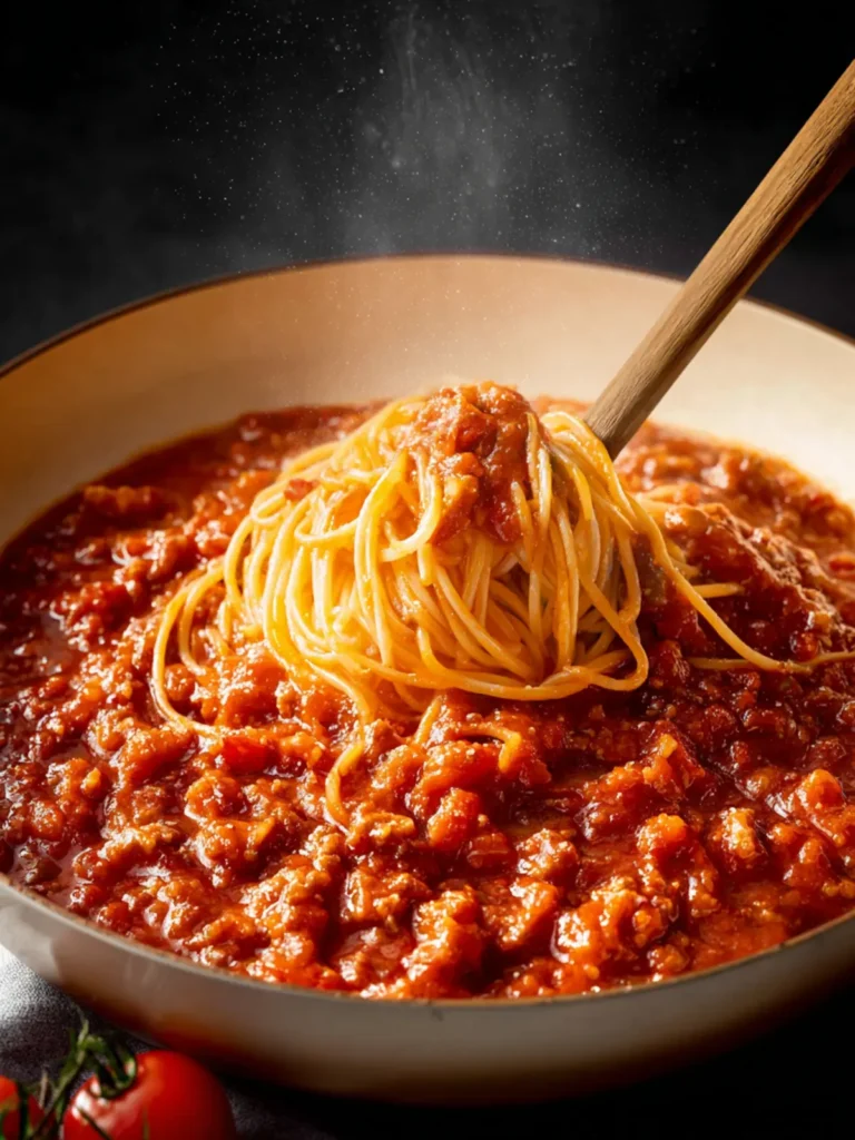 Homemade Spaghetti Sauce First Image