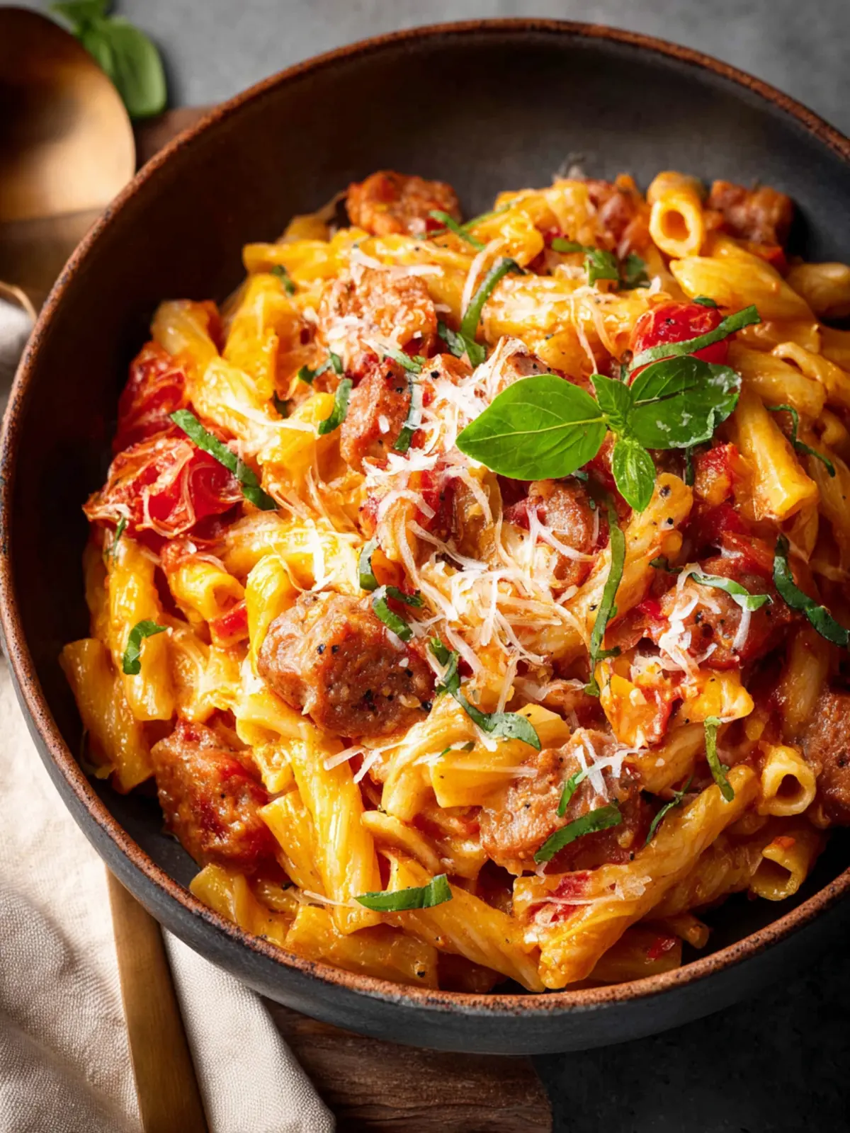 Italian Sausage Pasta First Image