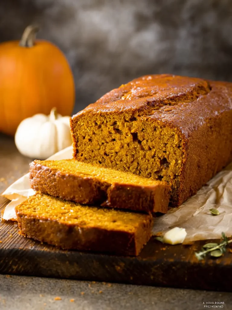 Pumpkin Bread Recipe First Image