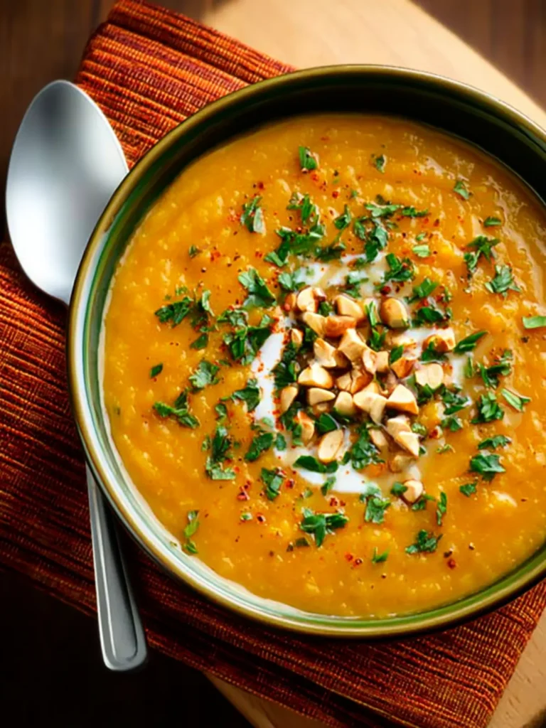 Slow Cooker Butternut Squash Soup First Image