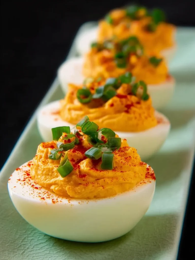 Sriracha Deviled Eggs First Image